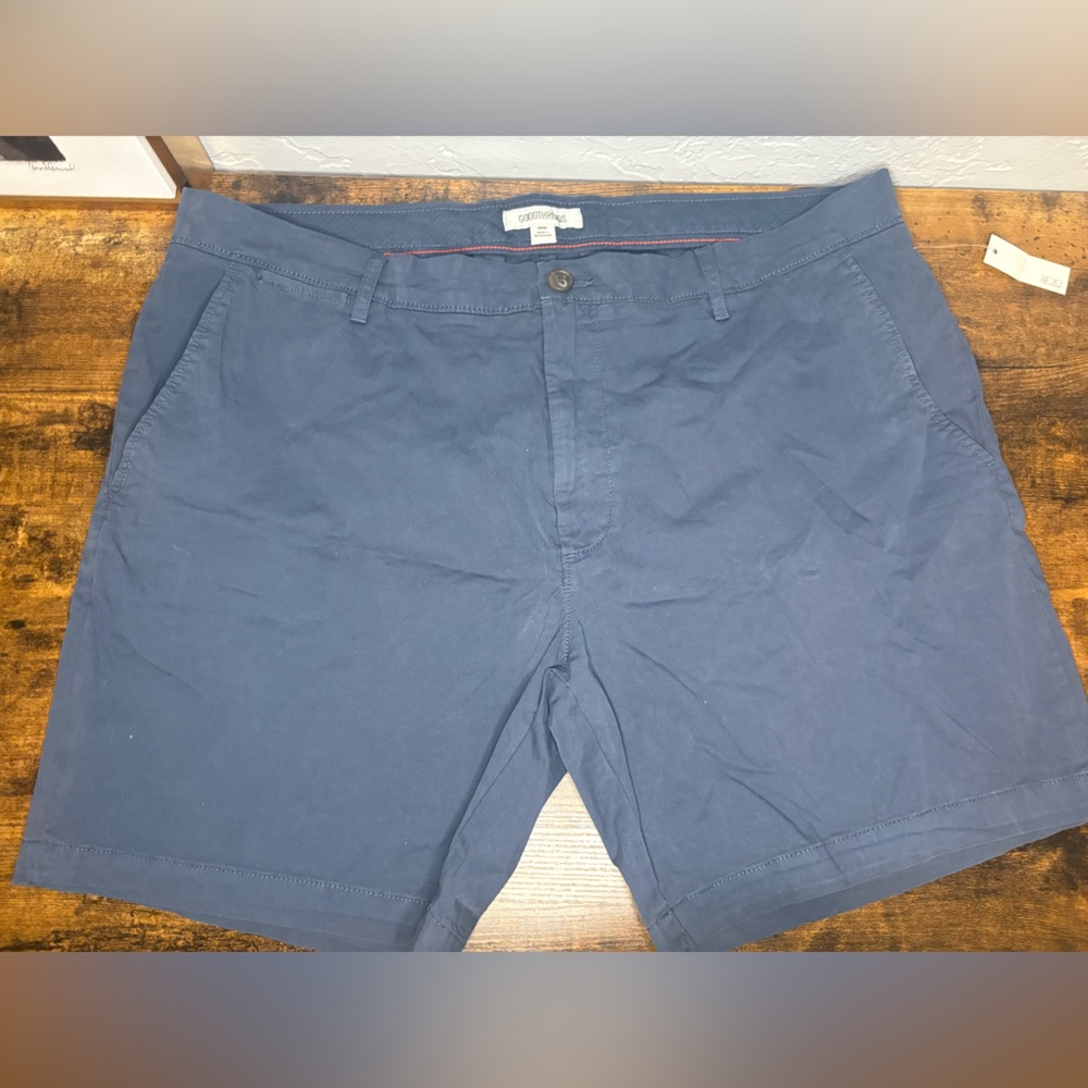 Goodthreads Blue Flat Front Shorts Casual Style